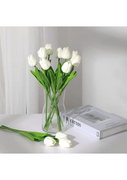 Mitao Pembe 10 Adet Laleler Yapay Çiçekler Gerçek Dokunmatik Lale Sahte Sahte Laleler Çiçek Buketi Dıy Parti Düğün Dekor Için Çiçek Ev Dekor (Yurt Dışından) fırsatları