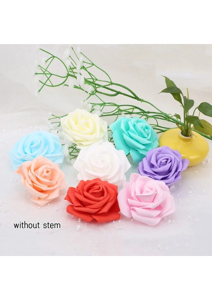 Gri 20 8 cm 10/20/30/50 Adet Yapay Pe Köpük Gül Çiçek Başkanları Gelin Buketi Çiçek Düğün Parti Için Dekoratif Scrapbooking Dıy (Yurt Dışından) fiyatları