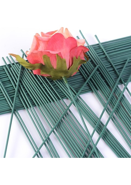 14CM--50 Adet Yapay Çiçek Vazo Dekor Kök Demir Iğne Işi Tel Bitki Duvar Aksesuarları Dıy Zanaat Malzemeleri Için Plastik Gül Sopa Kutup (Yurt Dışından) modelleri