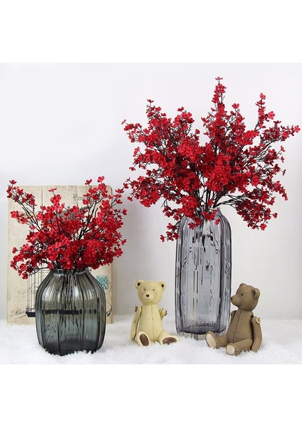 Stil 3 Kiraz Çiçekleri Yapay Çiçekler Bebeğin Nefesi Gypsophila Sahte Çiçekler Dıy Düğün Dekorasyon Ev Buket Sahte Çiçekler Şube (Yurt Dışından)