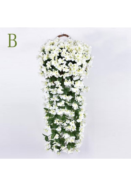 Stil 3 Dıy Yapay Ipek Menekşe Ivy Asmak Çiçek Çelenk Duvar Asılı Bitki Düğün Ev Partisi Balkon Dekor Yapay Çiçek (Yurt Dışından) modelleri