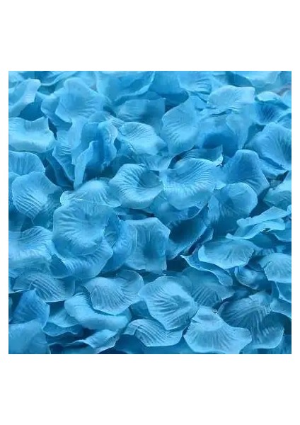 Göl Mavisi 1000 Adet Yapay Gül Yaprakları Düğün Aksesuarları Düğün Parti Dekorasyon Çiçek Yaprağı Simülasyon Ipek Kumaş Gül Yaprakları 5*5 cm 50% (Yurt Dışından)