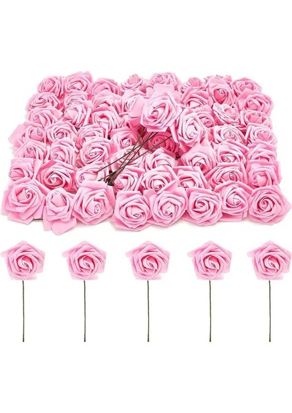 Stil 10 20 Adet Pe Köpük Güller Yapay Çiçekler Kafa 7 cm Sahte Çiçekler Dıy Buket Gelin Düğün Parti Dekorasyon Karalama Defteri Malzemeleri (Yurt Dışından) fiyatları