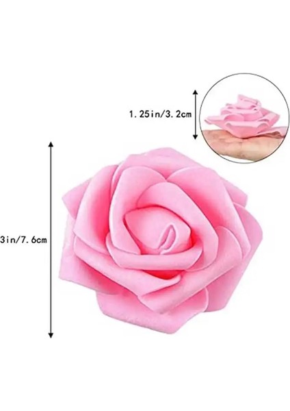 Stil 10 20 Adet Pe Köpük Güller Yapay Çiçekler Kafa 7 cm Sahte Çiçekler Dıy Buket Gelin Düğün Parti Dekorasyon Karalama Defteri Malzemeleri (Yurt Dışından) modelleri
