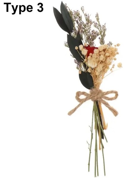 Tip 3 Mini Babysbreath Doğal Taze Kurutulmuş Korunmuş Çiçekler Küçük Doğal Kurutulmuş Çiçekler Buket Basın Dekoratif Fotoğraf Arka Fonu Dekor (Yurt Dışından)