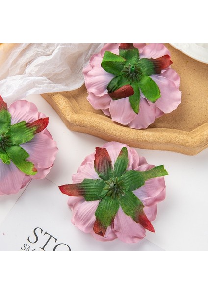 Yeşil 5 Adet 10 Adet Yapay Çiçekler Ev Dekor Düğün Bahçe Gül Kemer Şeker Kutusu Kek Malzemesi Ipek Dahlias Sahte Şakayık Noel Çelenk (Yurt Dışından) modelleri