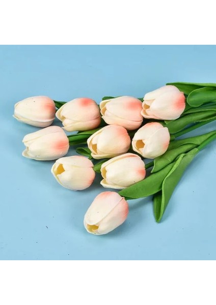 5pcs-Color3 5 Adet Lale Pu Yapay Çiçek Gerçek Dokunmatik Buket Sahte Çiçekler Düğün Dekorasyon Bahar Parti Dıy Ev Bahçe Malzemeleri Için (Yurt Dışından)