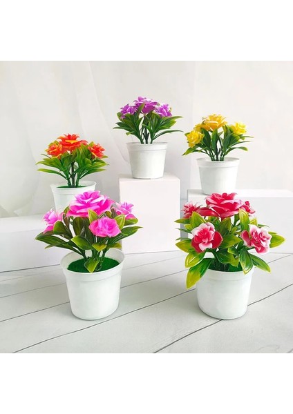 Stil 5 Yapay Saksı Bitki Bonsai Portakal Nar Meyve Ağacı Pot Plastik Bahçe Sahte Bitki Dekorasyon Ev Dekorasyon (Yurt Dışından) fiyatları