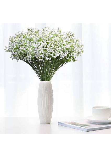 Sarı 5 Adet 1/3/5 Adet 52 cm Beyaz Bebek Nefes Yapay Çiçekler Gypsophila Dıy Buket Düğün Parti Ev Dekorasyon Için Plastik Sahte Çiçekler (Yurt Dışından) modelleri