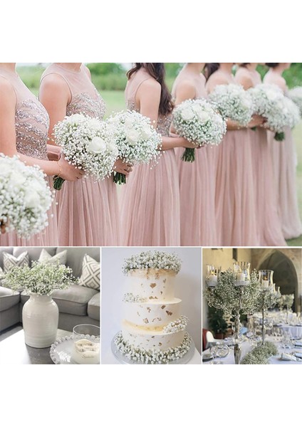 Sarı 5 Adet 1/3/5 Adet 52 cm Beyaz Bebek Nefes Yapay Çiçekler Gypsophila Dıy Buket Düğün Parti Ev Dekorasyon Için Plastik Sahte Çiçekler (Yurt Dışından) fırsatları