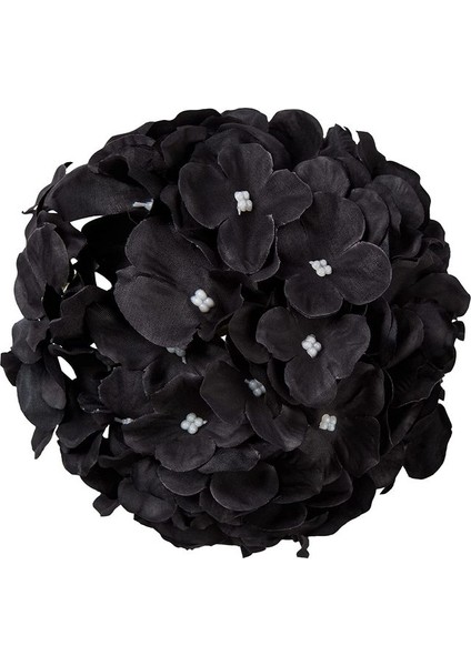 Siyah 5 Adet 5 Paket 54 Kafa Ipek Ortanca Kafaları Yapay Çiçekler Kafa Ev Düğün Gelin Duş Doğum Günü Partisi Dekorasyon Için Saplı (Yurt Dışından)