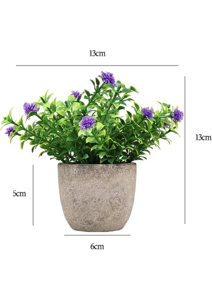 Yıldız Mor 1 Adet Yeni Yapay Bitkiler Bonsai Küçük Ağaç Saksı Sahte Bitki Çiçekler Ev Odası Masa Pulp Pot Bahçe Dekor Için Saksı Süsler (Yurt Dışından) fiyatları