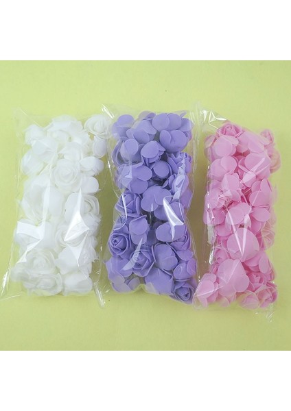 Gri 500 Adet 100/1000 Adet 3.0 Mini Gül Yapay 3.5 cm Köpük Güller Pe Çiçek Kafa Dıy Oyuncak Ayı Tavşan Paskalya Doğum Günü Sevgililer Günü Ev Dekorasyonu (Yurt Dışından)