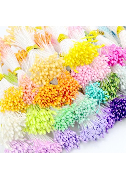 Altın 900 Adet/grup Rastgele Karışık Çift Kafaları Dıy Yapay Mini Inci Çiçek Ercik Pistil 1mm Çiçek Ercik Düğün Dekorasyon Dıy Için (Yurt Dışından) fiyatları