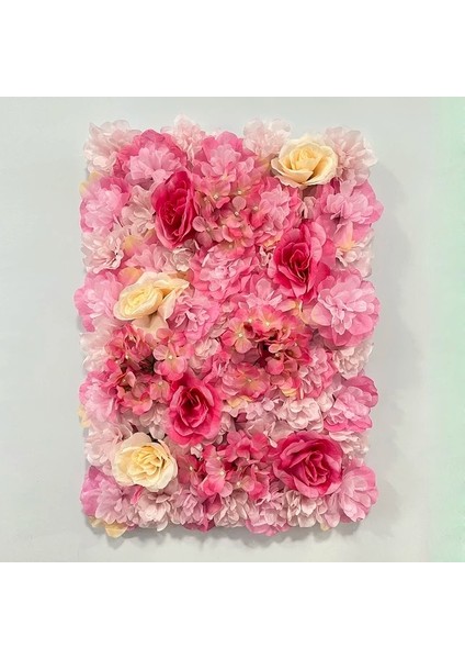 D 40X60 cm Yüksek Kaliteli Gül Yapay Çiçek Duvar Paneli Dekor Zemin Düğün Parti Olay Doğum Günü Mağaza Sahne Çiçek Duvar Özelleştirilmiş (Yurt Dışından)