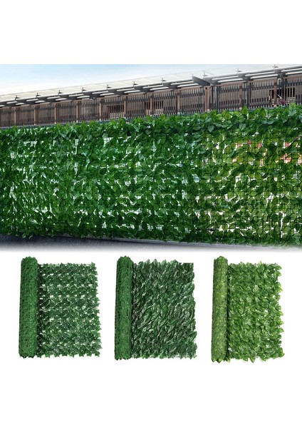 Kırmızı Akçaağaç Yaprağı 0.5MX3M Sarmaşık Gizlilik Çit, Yapay Sarmaşık Gizlilik Çit, Yapay Çitler Çit Açık Dekor Için Sarmaşık Asma Yaprağı Dekorasyon Bahçe Dekor (Yurt Dışından)