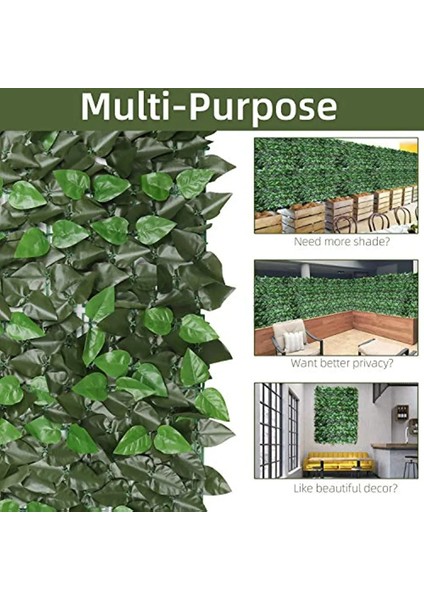 Kırmızı Akçaağaç Yaprağı 0.5MX3M Sarmaşık Gizlilik Çit, Yapay Sarmaşık Gizlilik Çit, Yapay Çitler Çit Açık Dekor Için Sarmaşık Asma Yaprağı Dekorasyon Bahçe Dekor (Yurt Dışından)