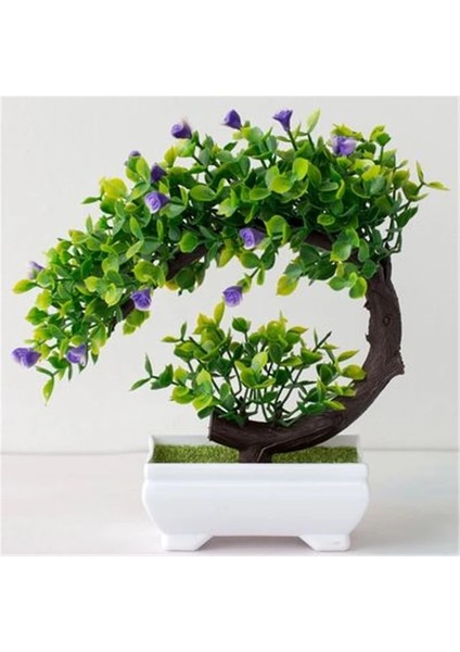 Style4-J Yeni Yapay Bitkiler Çam Bonsai Küçük Ağaç Saksı Bitkileri Ev Dekorasyon Otel Bahçe Dekor Için Sahte Çiçekler Saksı Süsler (Yurt Dışından)