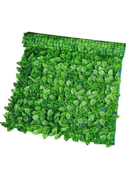 Karpuz Yaprağı 300X50 cm Bahçe Tesisi Çit Yapay Sahte Yeşil Yaprak Gizlilik Ekranı Panelleri Rattan Açık Çit Bahçe Ev Decora Vines (Yurt Dışından)