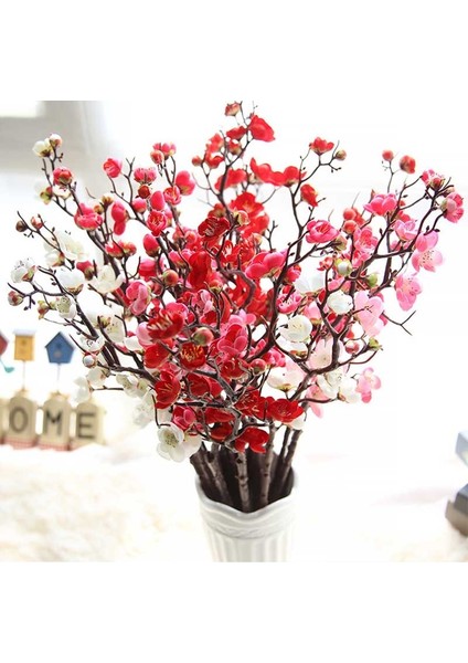 14 Yapay Çiçek Kiraz Bahar Erik Çiçeği Şeftali Dalı 30 Cm-60 cm Düğün Dekorasyon Için Ipek Çiçek Ağacı Çiçek Tomurcuğu (Yurt Dışından) fiyatları