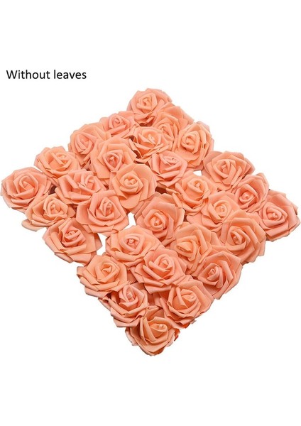 F14 Turuncu 20 Adet 10/20/30 Kafaları 8 cm Yapay Pe Köpük Gül Çiçek Gelin Buketi Çiçek Düğün Parti Için Dekoratif Scrapbooking Dıy Çiçek (Yurt Dışından)