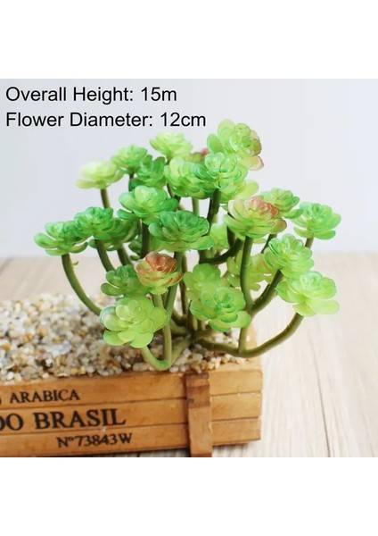 Büyük Xianrenke 39 Stilleri Yeşil Yapay Succulents Bitkiler Ev Bahçe Dekorasyon Düğün Bitkileri Duvar Çiçek Aranjmanı Bonsai Sahte Bitkiler (Yurt Dışından)