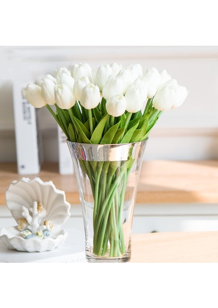 F01 10 Adet 5/10 Adet Lale Yapay Çiçek Gerçek Dokunmatik Yapay Buket Sahte Çiçek Düğün Parti Dekor Malzemeleri Için Ev Bahçe Süsleri (Yurt Dışından) fırsatları