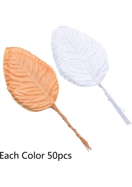 Y07-100PCS 100 Adet Renkli Simülasyon Ipek Gül Yaprağı Sahte Yeşillik Ev Düğün Dekorasyon Için Dıy Noel Çelenk Aksesuarları Yapay Çiçek (Yurt Dışından) fiyatları