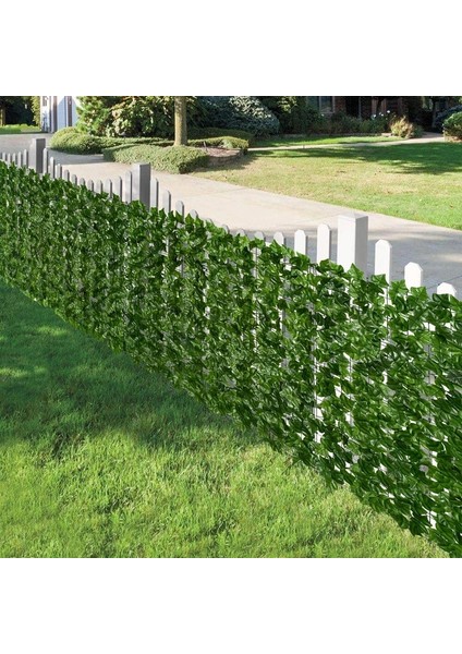 Renkli Yeşil Dereotu 50X300CM 50×500CM Yaprak Çit Sarmaşık Gizlilik Ekranı Balkon Gizlilik Bahçe Yaprakları Çit Yapay Çit Elma Yaprağı Dış Mekan Çit Dekorasyonu (Yurt Dışından)