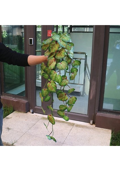 G 90 cm Yapay Asılı Sarmaşıklar Bitkiler Sahte Duvar Sarmaşıklar Kapalı Uzun Monstera Yapraklar Asılı Rattan Yeşil Sarmaşık Odası Bahçe Dekor Için (Yurt Dışından) indirimleri
