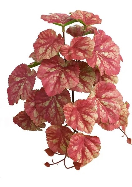 F 26 cm Yapay Gerçekçi Bitkiler Duvar Yaprağı Plastik Mini Banyan Yeşil Sahte Palmiye Ağacı Dalları Dıy El Sanatları Ev Bahçe Otel Dekor (Yurt Dışından)