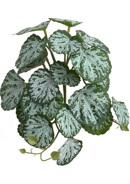 F 26 cm Yapay Gerçekçi Bitkiler Duvar Yaprağı Plastik Mini Banyan Yeşil Sahte Palmiye Ağacı Dalları Dıy El Sanatları Ev Bahçe Otel Dekor (Yurt Dışından) modelleri