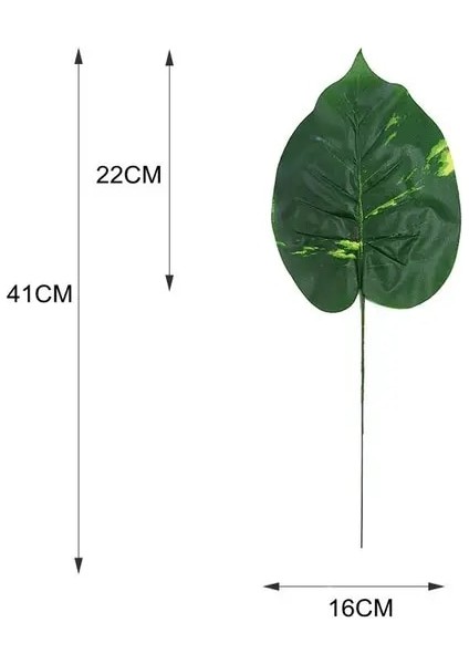 Juan Bu Lu Luo Ye Tek Parça Monstera Yapay Bitkiler Plastik Tropikal Palmiye Ağacı Yaprakları Ev Bahçe Dekorasyonu Aksesuarları Fotoğraf Dekoratif (Yurt Dışından) fiyatları
