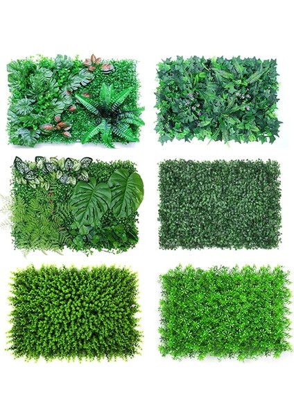 B10 Yeni 40X60 cm Sahte Bitki Yapay Yeşil Bitki Duvar Yapay Çim Panel Duvar Açık Ev Mağaza Arka Plan Sahte Çim Dekorasyon (Yurt Dışından) fiyatları