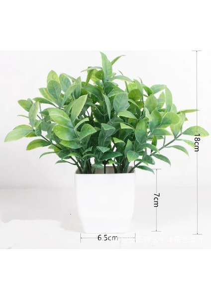 Ordu Yeşil Yapay Bitkiler Bonsai Okaliptüs Yaprakları Küçük Ağaç Saksı Yeşil Sahte Bitki Saksı Ev Bahçe Odası Masa Dekorasyon Için Kapalı (Yurt Dışından)