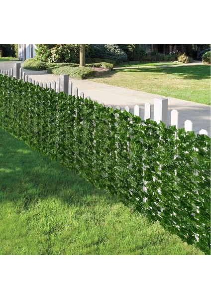 Karpuz 50X200CM 300CM Yapay Bitkiler Yaprak Çit Sarmaşık Çit Duvar Açık Gizlilik Ekranı Çit Balkon Dekorasyon Yeşil Sahte Bitki Ev Bahçe (Yurt Dışından) indirimleri