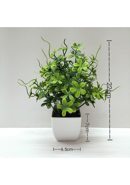 Stil 9 Mini Yapay Bitkiler Bonsai Küçük Simüle Aloe Ağacı Saksı Bitkileri Sahte Çiçekler Ofis Masası Saksı Süsler Ev Bahçe Dekor (Yurt Dışından)