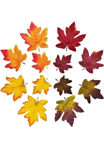 12 Adet Tedarik Akın Akçaağaç Yaprakları Cadılar Bayramı Hasat Festivali Çiçek Aranjmanı Dekorasyon Sarı Sonbahar Yaprakları Simülasyonmapleleaves (Yurt Dışından) fiyatları