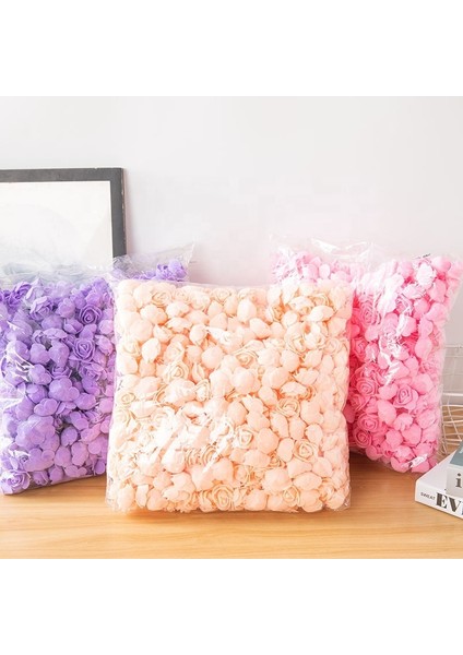 F04 Gül Kırmızı 100 P 100/200 Adet 3.5 cm Mini Yapay Köpük Gül Çiçek Kafa Ev Partisi Düğün Dekorasyon Için Dıy Oyuncak Ayı Scarpbooking Aksesuarları (Yurt Dışından)