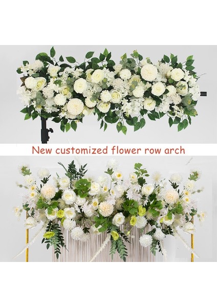 234-2 50CM 100CM 50CM Yapay Düğün Çiçekleri Duvar Demir Kemer Zemin Dekor Malzemeleri Sahte Ipek Şakayık Gül Sıra Masa Centerpiece Düzenlemek (Yurt Dışından) fiyatları