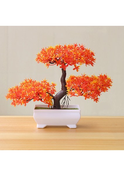 G1 Yapay Bitki Yapay Çiçek Ev Dekor Bonsai Ağacı Pot Bitki Ev Odası Bahçe Dekorasyon Için Sahte Çiçek Saksı Süs (Yurt Dışından) indirimleri