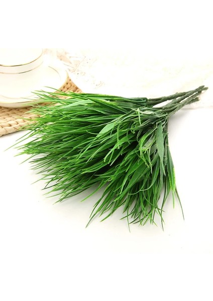 29 7 Çatal Su Çim Okaliptüs Plastik Yapay Bitkiler Yeşil Çim Plastik Çiçek Bitki Düğün Ev Dekorasyon Masa Dekorları (Yurt Dışından) fırsatları