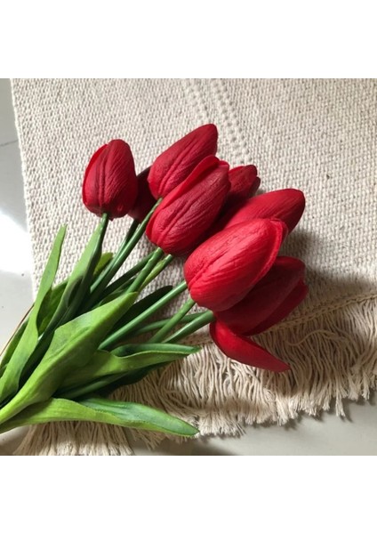 F03 10 Adet 5/10 Adet Laleler Yapay Çiçek Pu Gerçek Dokunmatik Lale Buketi Sahte Çiçek Ev Hediye Için Düğün Dekoratif Çiçekler 21 Renk Mevcut (Yurt Dışından) indirimleri