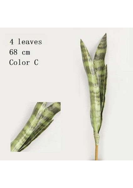 68 cm C 21CM-68CMYAPAY Kaplan Piran Bitkiler Tropikal Plastik Uzun Yapraklar Çiçek Aranjmanı Malzemesi Otel Ofis Masaüstü Ev Dekoru (Yurt Dışından) fiyatları