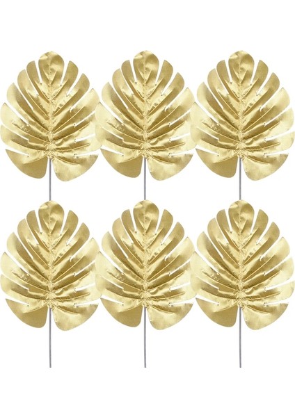 M05 21 cm 10 Adet S/m/l Altın Simülasyon Monstera Kaplumbağa Yaprakları Yapay Dekoratif Yapraklar Ev Düğün Parti Dekorasyon Için Çiçek (Yurt Dışından) fiyatları