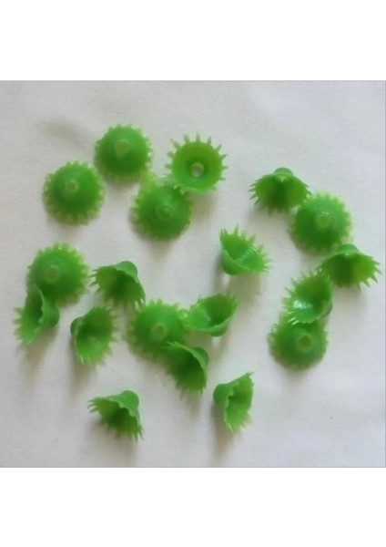 1.3 cm 100 Adet/grup Yapay Çiçekler Torus Mini Torus Çiçekler Yapraklar Yeşil Yapay Çiçekçi El Sanatları Yeşillik Gül Torus Süslemeleri (Yurt Dışından)