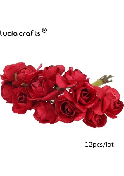 Stil 14 Kırmızı Lucia Craft Karışık Kırmızı Yapay Çiçek Kiraz Ercik Meyveleri Paketi Dıy Noel Düğün Pastası Hediye Kutusu Çelenkler Dekor D0311 (Yurt Dışından)