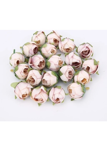 Açık Mor 10 Adet 10/50 Adet Gül Yapay Çiçekler Kafa Ipek Sahte Çiçekler Ev Dekor Için Noel Partisi Düğün Dekorasyon Dıy Çelenk Aksesuarları (Yurt Dışından)
