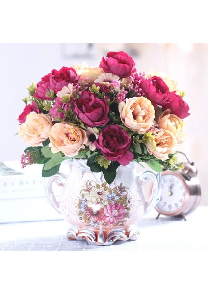 Mavi 30 cm Yüksek Kaliteli Şakayık Çiçekleri Ipek Yapay Buket Babybreaths Aksesuarları Dıy Küçük Sahte Papatya Çiçekleri Düğün Ev Dekor (Yurt Dışından) fırsatları