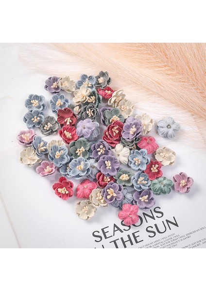 Şampanya 20 Adet 10/20 Adet 2 cm Yapay Çiçekler Kafaları Papatya Sahte Çiçekler Ev Dekor Düğün Dekorasyon Dıy Zanaat Garlands Hediyeler Aksesuarları (Yurt Dışından) indirimleri